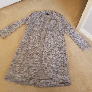 Black/white cardigan